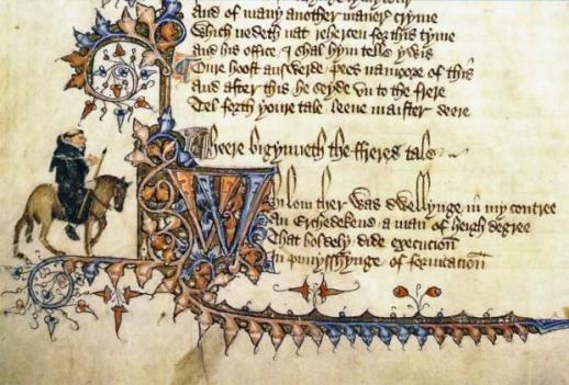 An analysis of the medieval society in the canterbury tales by geoffrey chaucer