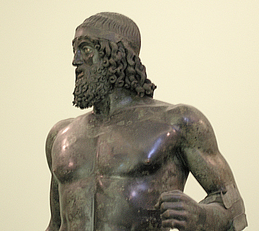 Top 94+ Images the bronze sculpture riace warrior a was created as Sharp