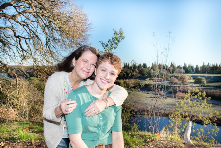 Pam and Amanda Lipp on Tuesday, December 15, 2015 (Heidi de Marco/KHN).