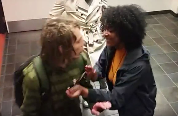 African-American Student Assaults White Student for 