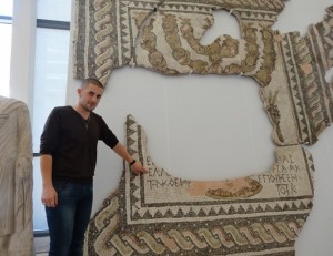 Newly Restored Floor Mosaics from Antiquity Synagogue in Bulgaria's Plovdiv Unveiled 21 Mosaic02