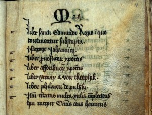 Bishops and Medicine in Medieval England 17 L0024511 Western Manuscript 801a the Bury Articella