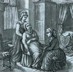 Heavenly Protection During Childbirth in Late Medieval England 186 Childbirth06