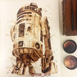 Artist Creates Incredible Watercolor Portraits Using Coffee 26 Coffee16