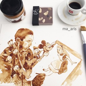 Artist Creates Incredible Watercolor Portraits Using Coffee 30 Coffee20