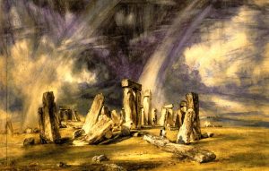 Prehistoric Architecture: The Earliest Structures of Human Civilization 17 Stonehenge Painting by John Constable