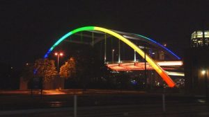Global Landmarks Go Over the Rainbow in Support of Orlando 46 Nashville01