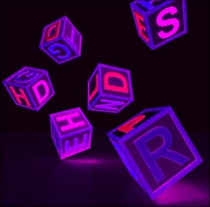 Disinformation, Espionage, and Collaboration 64 Kids Blocks Falling As Symbol For Education And Learning