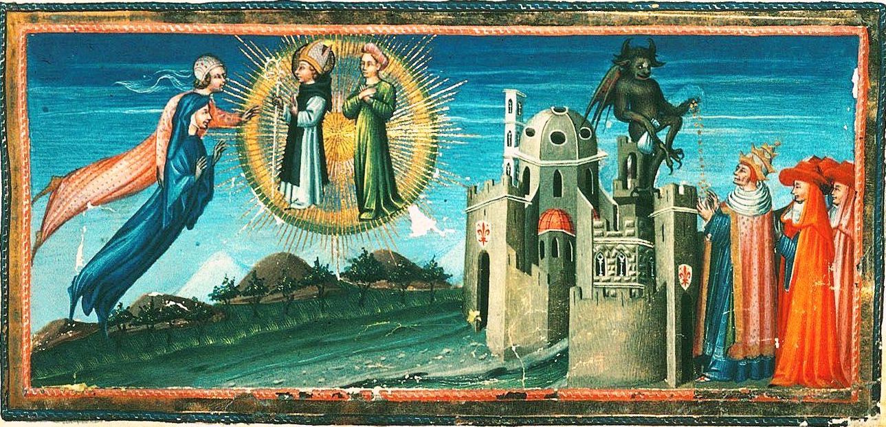Giovanni di Paolo’s Shimmering Worlds on Parchment and Panel – Brewminate