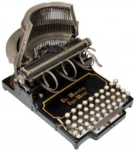 Behold the Short-Lived, Wonderful 19th Century Waverly Type-Writer 57 typewriter01