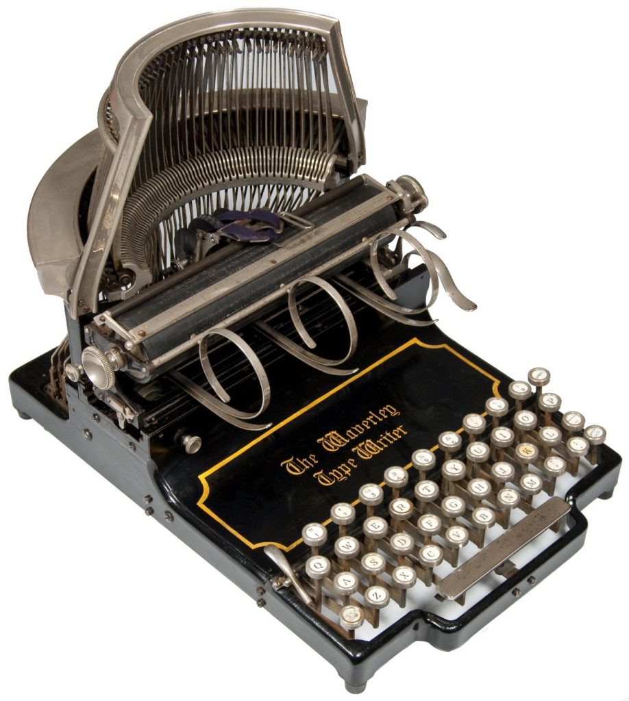 Technology in the Classroom: From Colonial Horn-Books to Modern Artificial Intelligence 12 The Waverly Type Writer