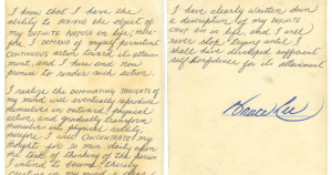 The Unpublished Musings of Bruce Lee