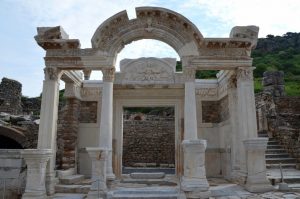 The Temple of Hadrian at Ephesus, Ionia (Turkey)