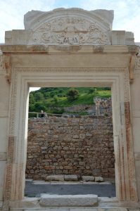 The Temple of Hadrian at Ephesus, Ionia (Turkey)