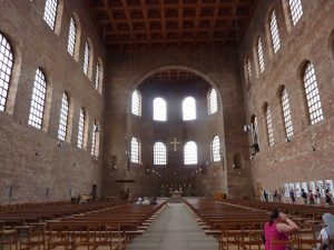 architecture christian early constantine basilica century after trier palatina aula medieval 4th church roman rome history brewminate nc cc narthex