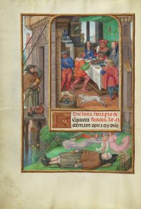 Why Aren’t People Eating in Medieval Depictions of Feasts? 23 Why Aren’t People Eating in Medieval Depictions of Feasts?