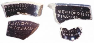 Athenian ostrakons