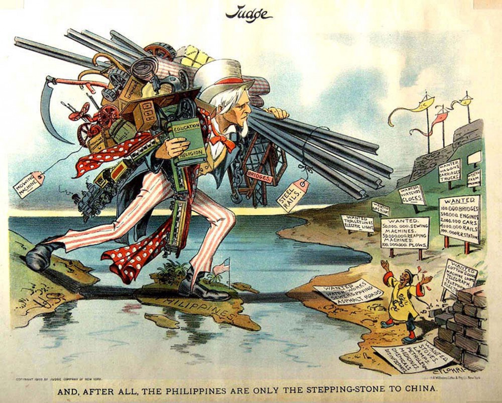 Imperialism defined and demonstrated. Bay St. Louis, Miss., 1900
