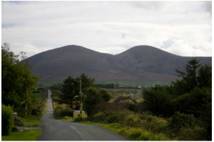 Goddesses in Celtic Religion: Nature and Bounty 70 Summit of one of the hills called Dá Chích Anann in County Kerry