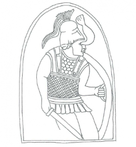 Goddesses in Celtic Religion: Nature and Bounty 76 Stele* from Citta della Pieve evoking the myth of the tribune Marcus Valerius Corvus