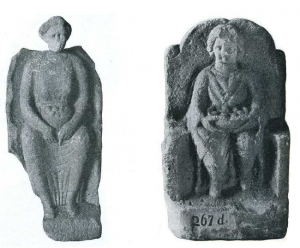 Goddesses in Celtic Religion: Nature and Bounty 77 Figuration combined with an inscription identifying the goddess Aericura