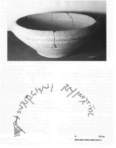 Goddesses in Celtic Religion: Nature and Bounty 82 The earth ware vessel from Lezoux with the Gallo-Latin inscription mentioning ‘the feasts of Rosmerta’