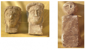 Goddesses in Celtic Religion: Nature and Bounty 92 Ex-votos (heads and bust) found in the sanctuary of Corgebin