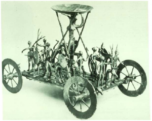 Goddesses in Celtic Religion: Nature and Bounty 102 Cult-wagon in bronze from Strettweg, Austria (7th c. BC)