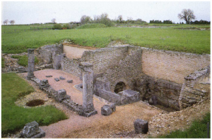 Goddesses in Celtic Religion: Nature and Bounty 119 Ruins of the monument of Ucuetis and Bergusia on Mont Auxois (Alésia, Côte d’Or)