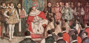 Street Wars of Religion in Early Modern England: Puritans and Arminians 289 HamptonCourtConference01