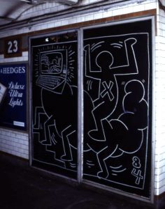 Keith Haring, 'Subway Drawings' 14 Keith Haring, 'Subway Drawings'