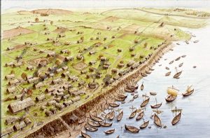 The Growth of London as a Port from Roman to Medieval Times