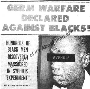 The Tuskegee Syphilis Experiments: A Forty-Year Mark of Shame 36 The Tuskegee Syphilis Experiments: A Forty-Year Mark of Shame