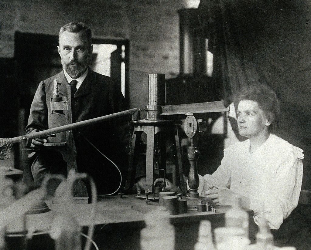 Hoisted with Their Own Petards: Inventors, Regret, and the Dark Afterlife of Invention 8 Pierre and Marie Curie in the laboratory, c.1904