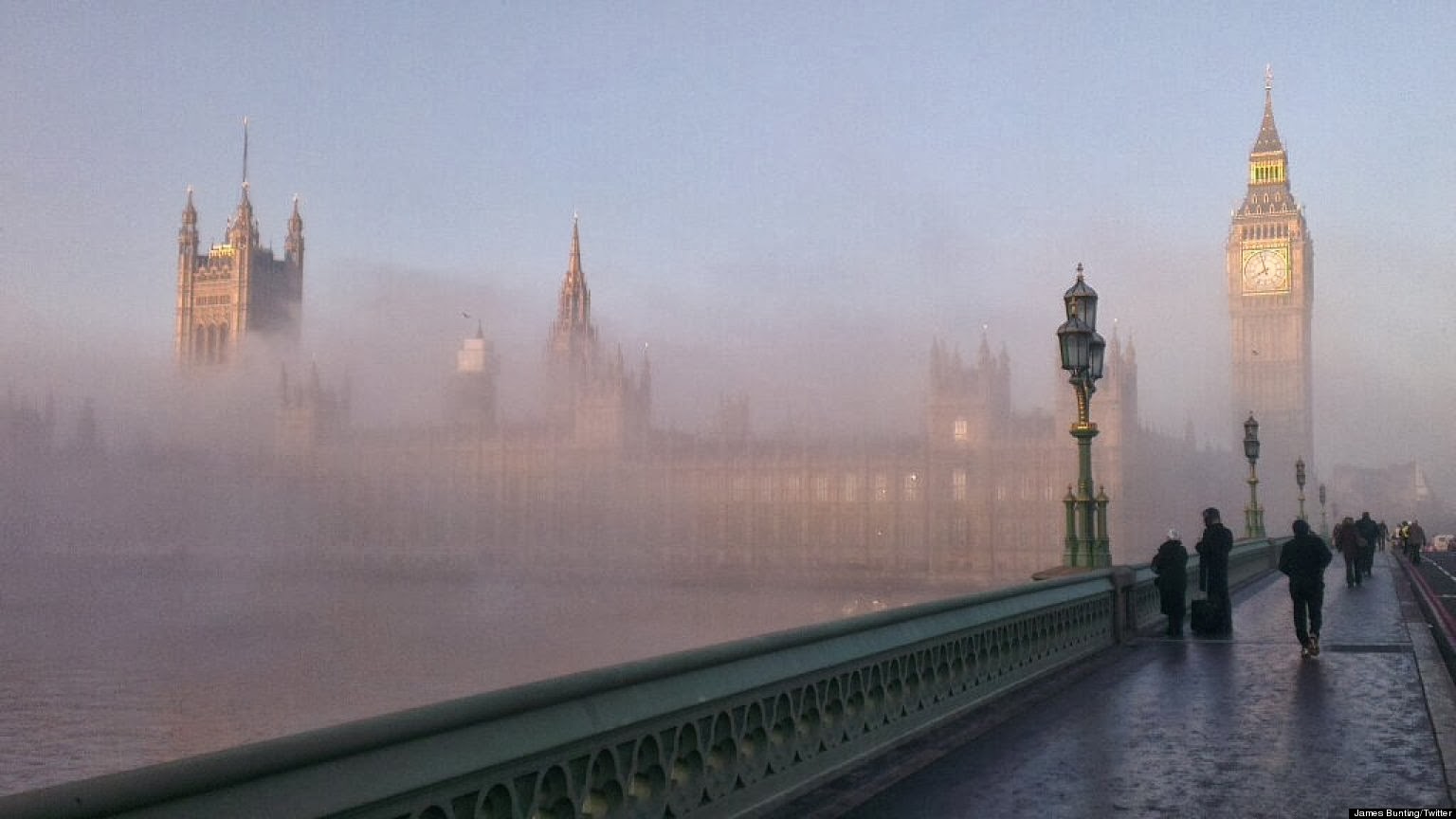 туман в великобритании