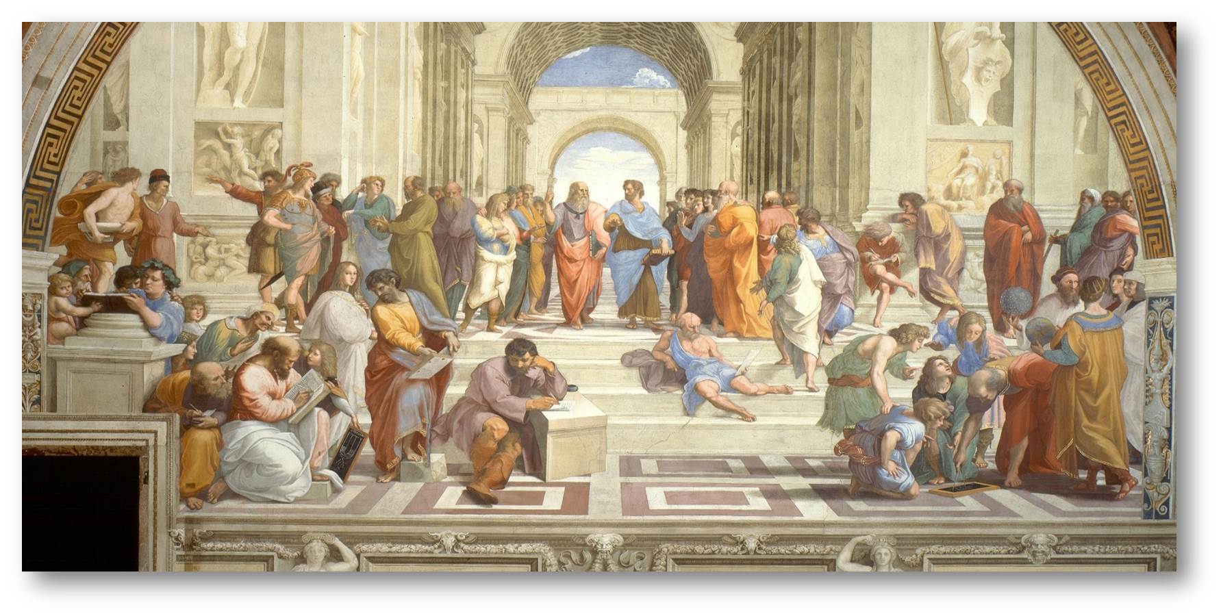 Education Research And Government In The Ancient Greek World   SchoolAthens01 