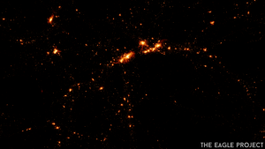 New Powerful Telescopes Allow Direct Imaging of Nascent Galaxies 12 Billion Light Years Away 24 New Powerful Telescopes Allow Direct Imaging of Nascent Galaxies 12 Billion Light Years Away