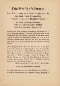 Two Kingdoms in the Third Reich 66 Two Kingdoms in the Third Reich