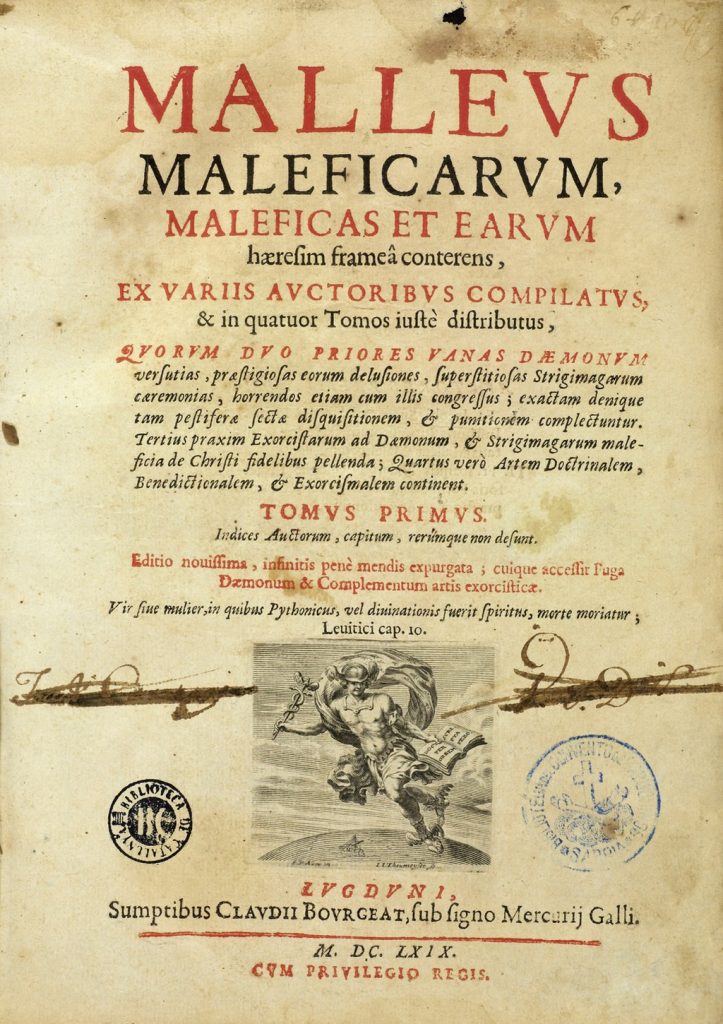 Title page to Malleus Maleficarum