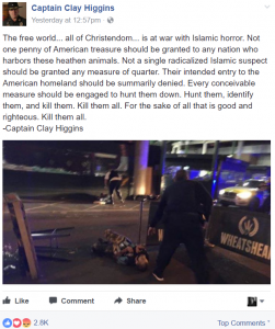 Republican U.S. Congressman Clay Higgins Wants to Resurrect the Crusades 5 Republican U.S. Congressman Clay Higgins Wants to Resurrect the Crusades