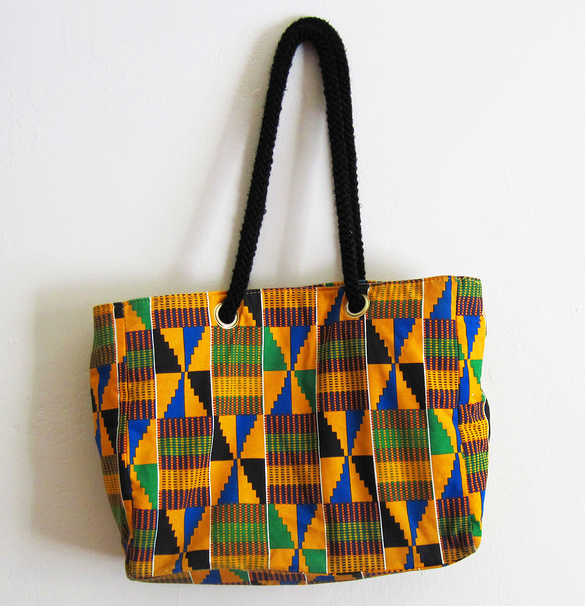 Large Ashanti Ghana African Kente Cloth 140 X 82 Inches 