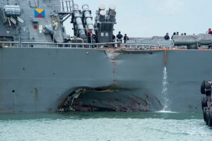Ten Sailors Missing after USS John S. McCain Collides with Tanker Near Singapore