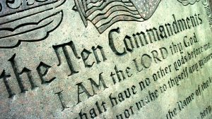 Roy Moore, from the Gadsden Mall to the Ten Commandments Monument