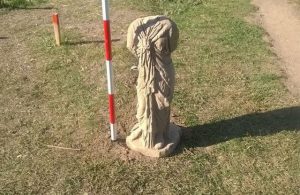 Archaeologists Find Statue of Egyptian Goddess Isis and Satyr's Head at Roman Villa