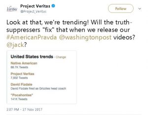 Project Veritas Busted, Far-Right Pundits Still Defending Them