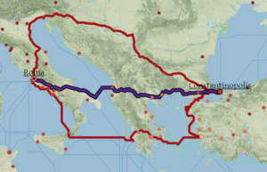 An Ancient Network: The Roads of the Roman Empire 7 An Ancient Network: The Roads of the Roman Empire