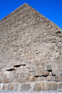 The Pyramids of Khufu, Khafre, Menkaure, and the Great Sphinx at Giza