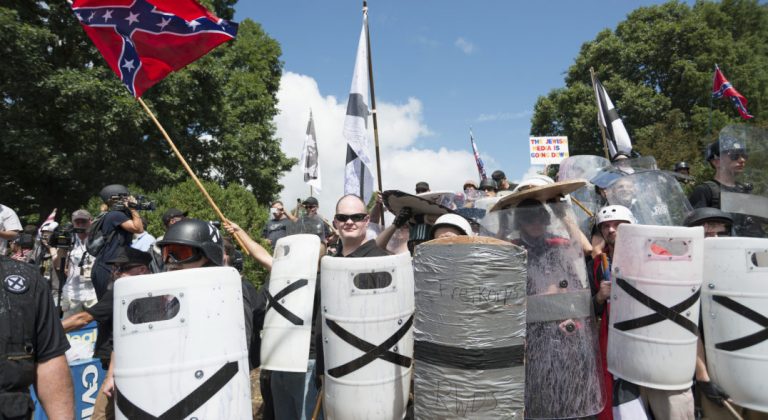 VA: White Nationalists Clash with Demonstrators