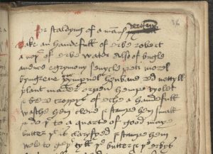 Censorship of Medieval English Recipes