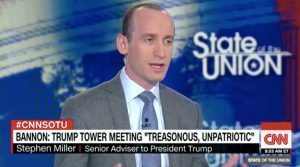 Trump Henchman Stephen Miller Comes Unhinged in Interview